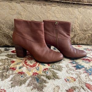 Cole Haan Cognac Nike Air Booties Sz 9B